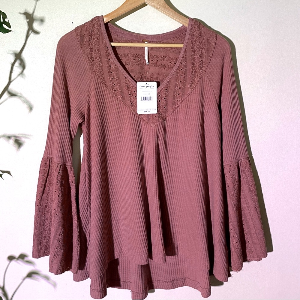 Free People Bohemian Bell Sleeve